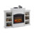Allsop 69.3'' W Electric Fireplace & Mantel Package-33880715
