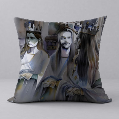 Reversible Throw Pillow