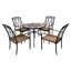 Montilla 4 Seater Dining Set with Cushions