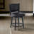Kera Swivel Counter Stool with Metal Frame