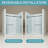 Frameless Single Sliding Shower Door