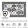 Wymond  Machine Washable Moroccan Area Rug Aztec Geometric Carpet With Non-Slip Backing