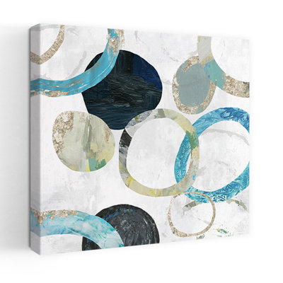 Rings I Abstract Geometric Modern Art