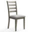 Chaises d'appoint rembourrées en bois 38,25 po de hauteur Bruun