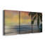 Sunset Cove II - ensemble de 3 peintures sur toile tendue-1434362409