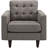 Modway Empress' Mid Century Tufted Arm Chairs-1022874979