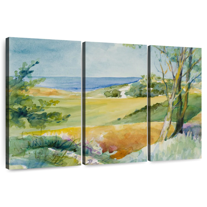 Alvord Distant Ocean View, 42" H x 65" W