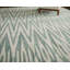Wallace Modern Chevron Blue Area Rug-361342533