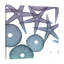 Dipped Starfish 2 - Wrapped Canvas Print-1832940521