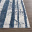 Tapis rayé bleu / gris Abani-436843202