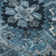 Premium Machine Washable Cerrito AMF570 Blue Rug