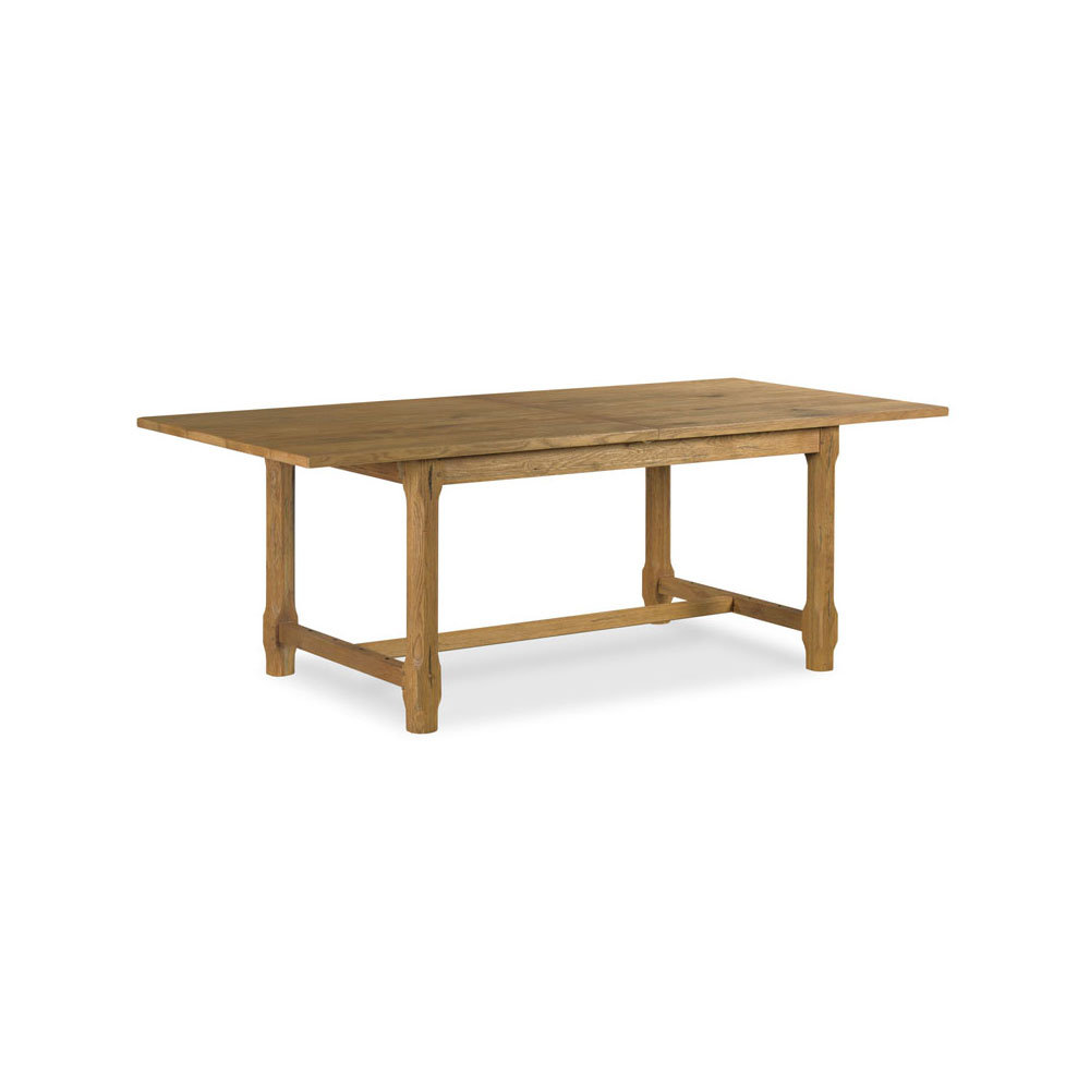 Forever Extendable Oak Solid Wood Dining Table Woodbridge Furniture