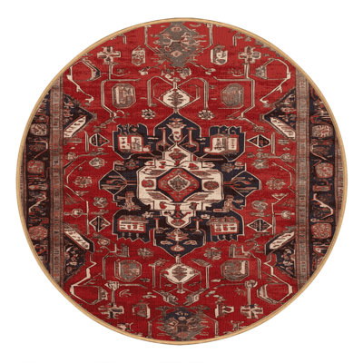 Tapis brun lavable à la machine