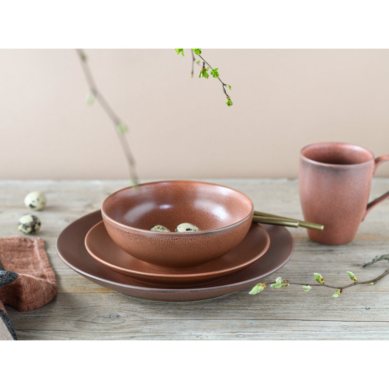Sierra Nevada Piece Stoneware Dinnerware Set - Service for 2
