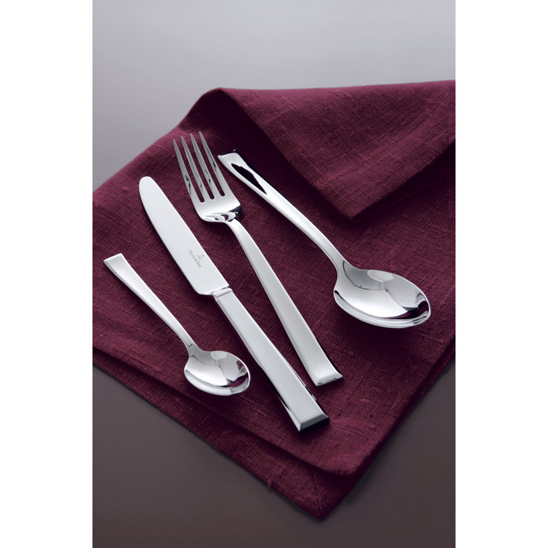 Victor 46 Piece Stainless Steel Flatware Set