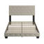 Structure de lit en lin Boyd Sleep avec tête de lit ajustable Chloe-116605824-116605826