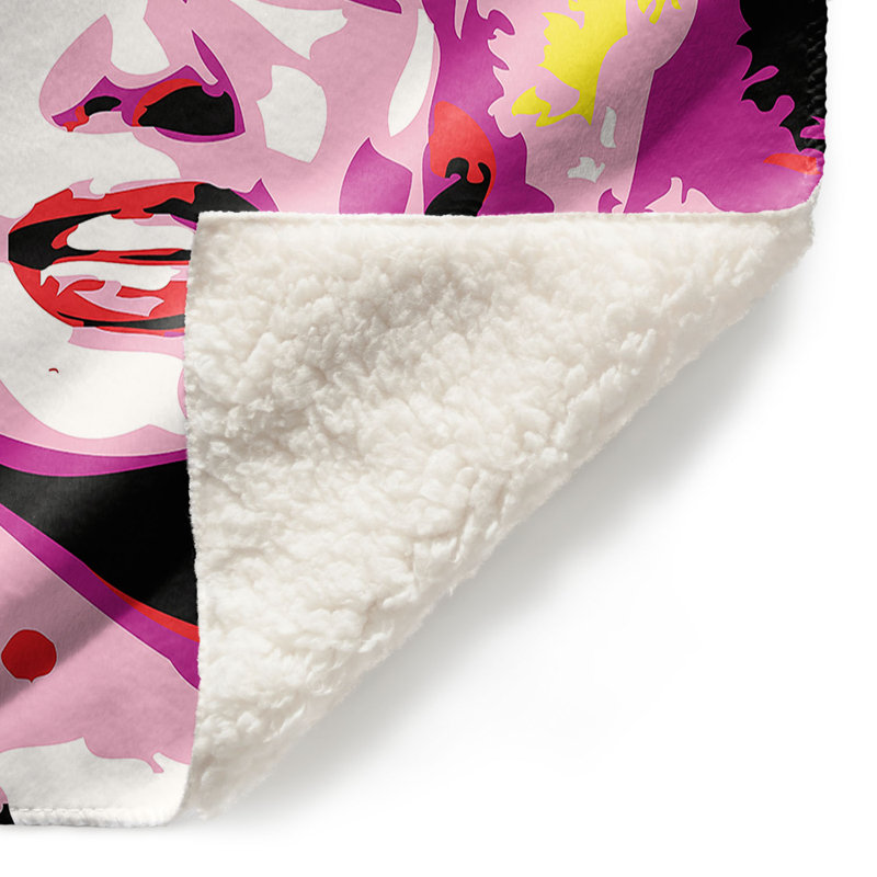  Jeté Marilyn Monroe, l 68 po x L 80 po