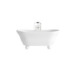 Aurora Bijoux 67.38'' L Freestanding Soaking Bathtub