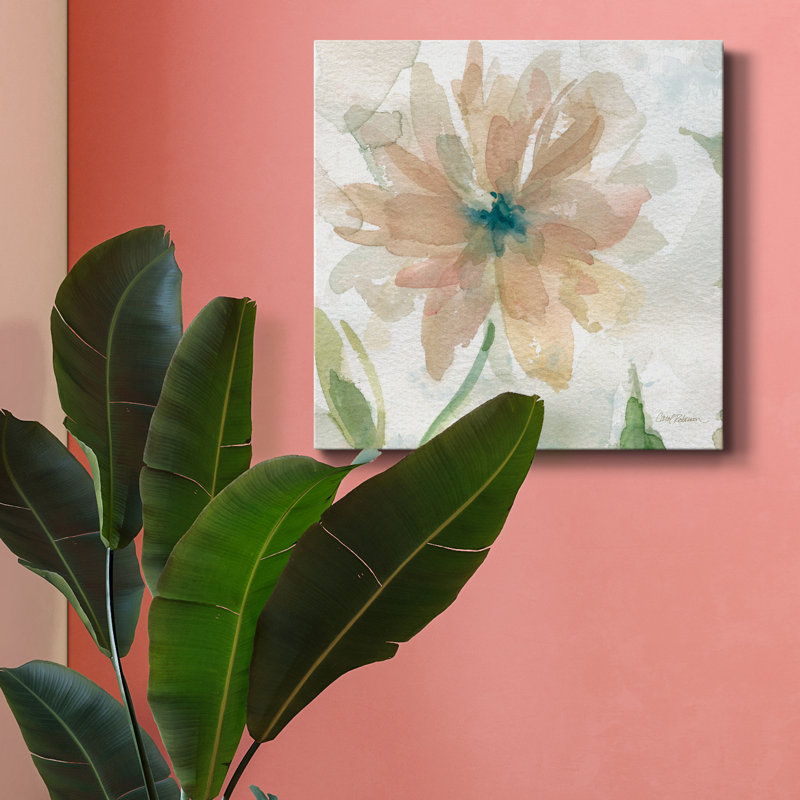 Ensoleillé après-midi ix - reproduction d'art sur toile tendue, H 10 po x l 10 po x P 1 po