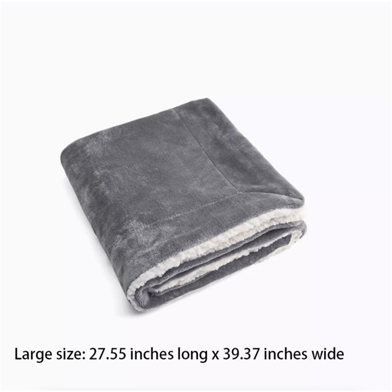 Petite courtepointe pour animal de compagnie, L 27,55 po x L 39,37 po