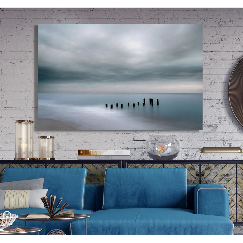 « cape mai matin », impression, H 32 po x l 48 po x P 1,5 po, Toile tendue