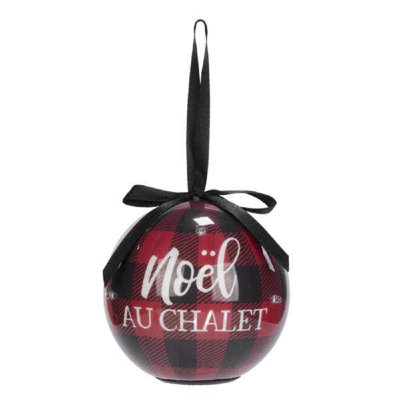 Ornement boule de Noël à DEL
