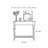 Retro Practical Console Table-959925354