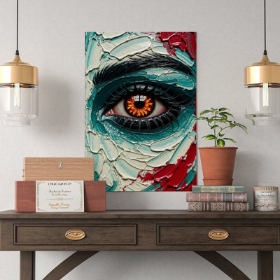 Canvas Wall Art Kathakali Art, Kerala Dance Print-2 Vintage Poster Print Home Decor