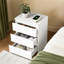 3-Drawer Vertical End Table-37030070