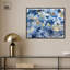 Art abstrait doré sur bleu par Art Remedy-102542356-102542363