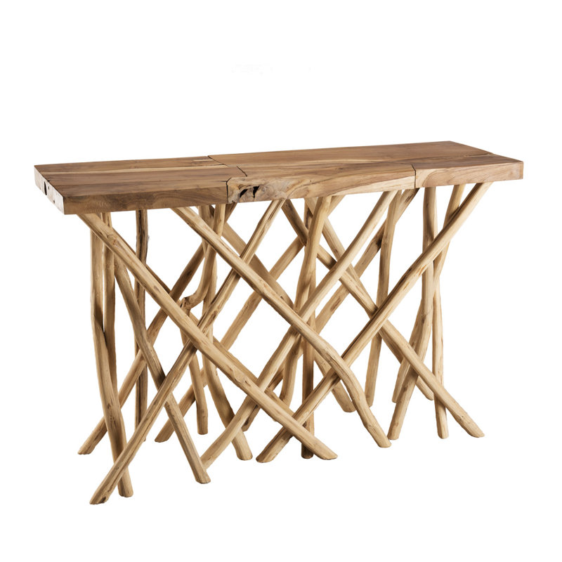 Burnt Store Marina 120cm Solid Wood Console Table
