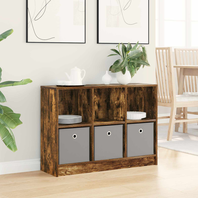 88.5cm Sideboard, Smoked Oak