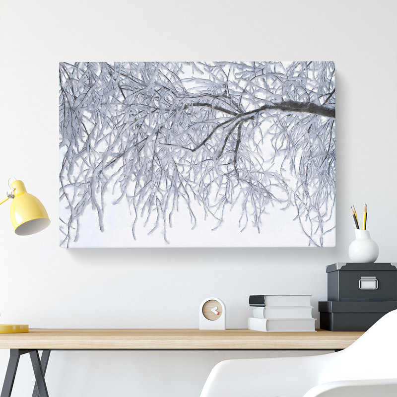 Tree In The Winter Vol.3 - Wrapped Canvas Print, 50cm H x 76cm W x 3cm D