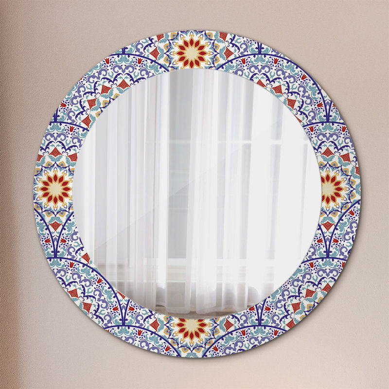 Huldar Glass Flat Wall Mirror
