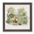 Toile avec cadre gris