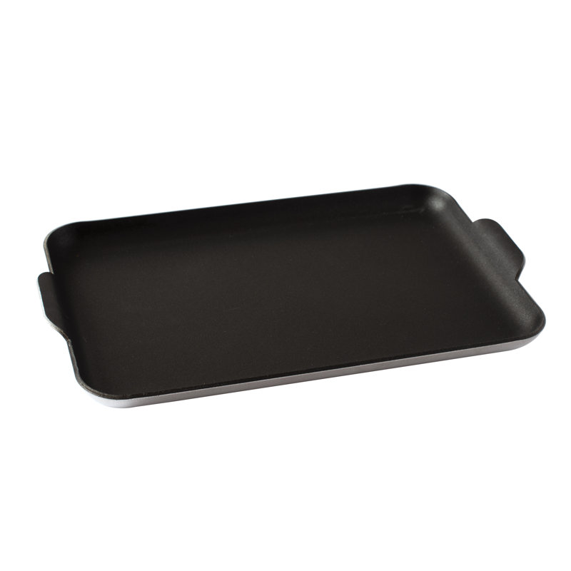 Nordic Ware 7.13 in. Non Stick Aluminum Rectangular Griddle