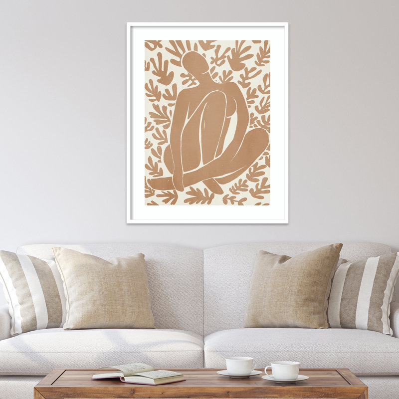 Haleness III by Urban Road, 17.25" H x 14.25" W x 0.8" D, White Framed