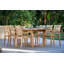 Birmingham 5-Piece Family Outdoor Dining Set With Extension Table