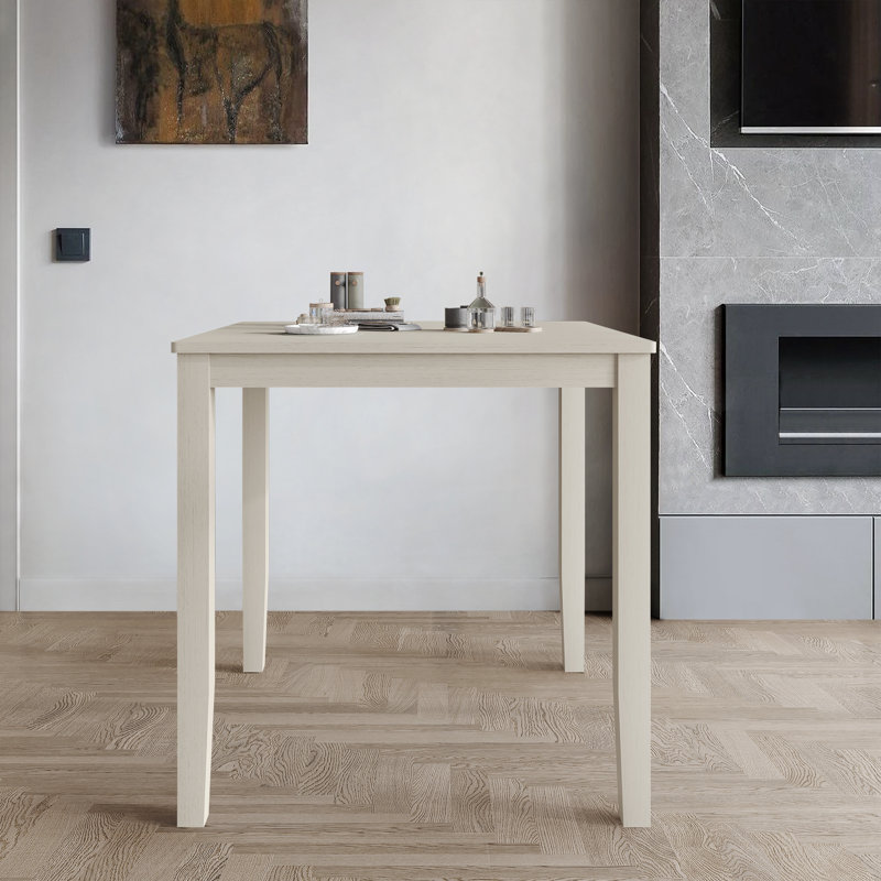 Table de salle à manger 35,5 po, Gris antique