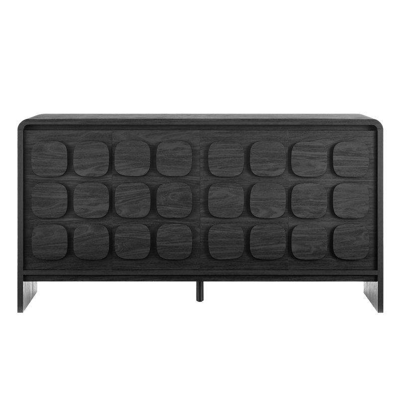 Toscana 61" Sideboard, Black