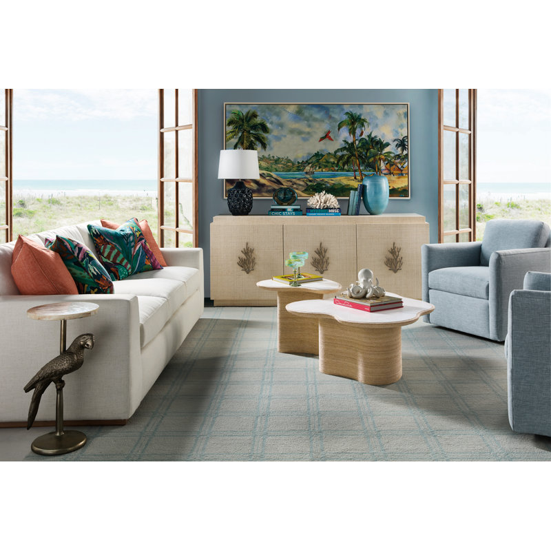 Canapé 8 pi Margaritaville Woody Creek, Beige Polyester
