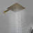 Single Handle 1-Spray 12 In. Shower Faucet 2.5 GPM With High Pressure Tub Hand Shower (Valve Included)-108739120