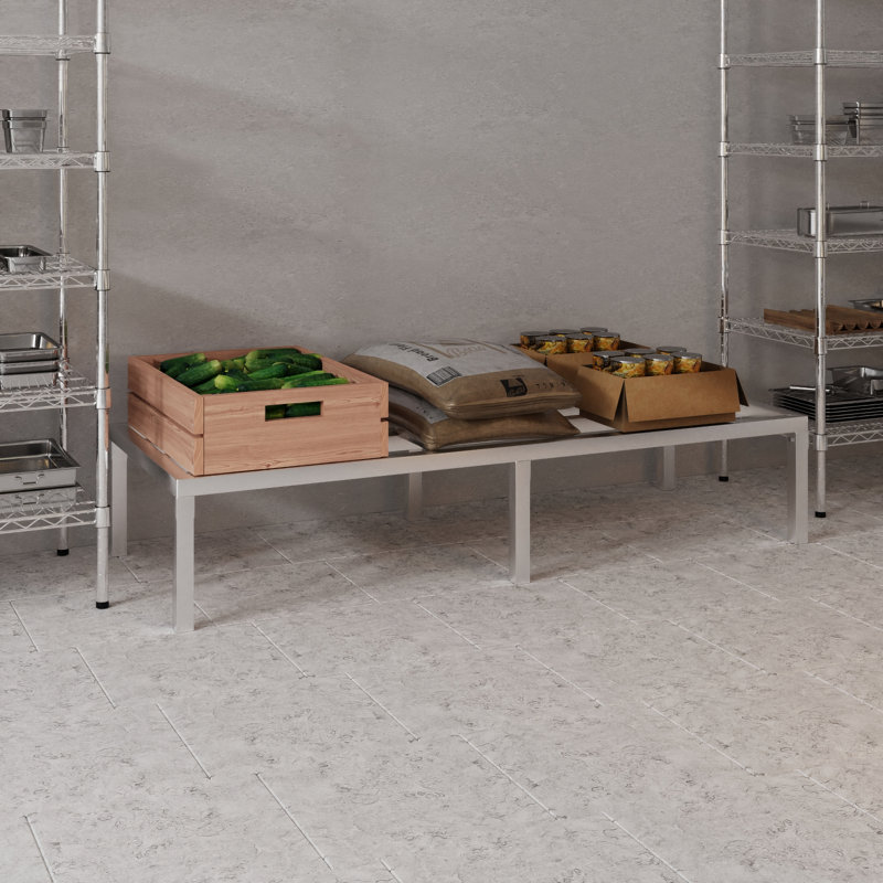 Support à baguettes en aluminium, 24 po x 60 po x 12 po