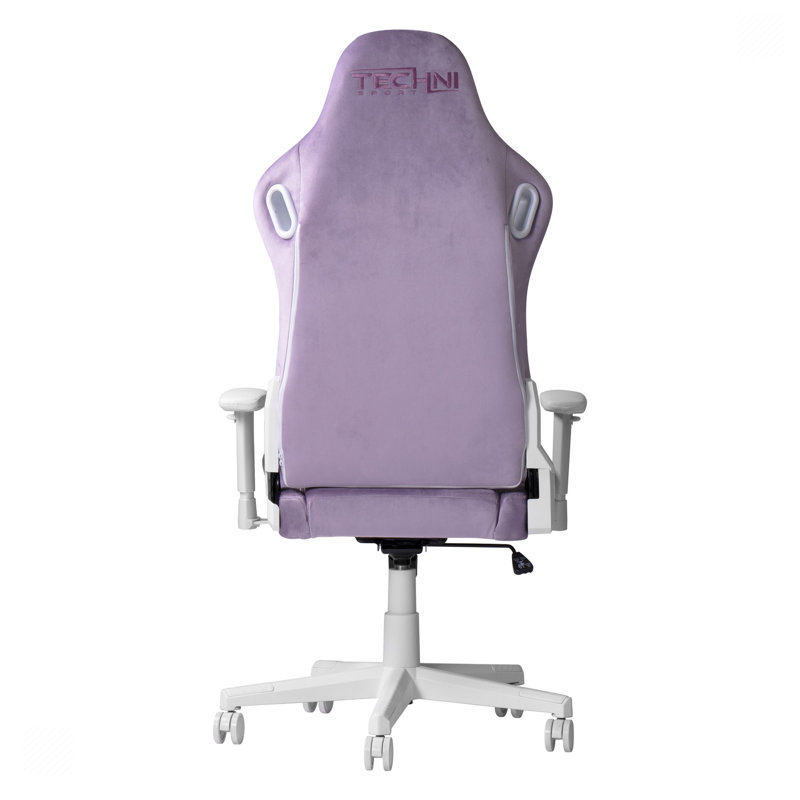 Fauteuil de jeu inclinable, ergonomique et réglable Techni Sport, Mauve