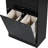 Bathroom Cabinet With 2 Laundry - Black Painted & Space Home In Soft Close Drawer-275803031