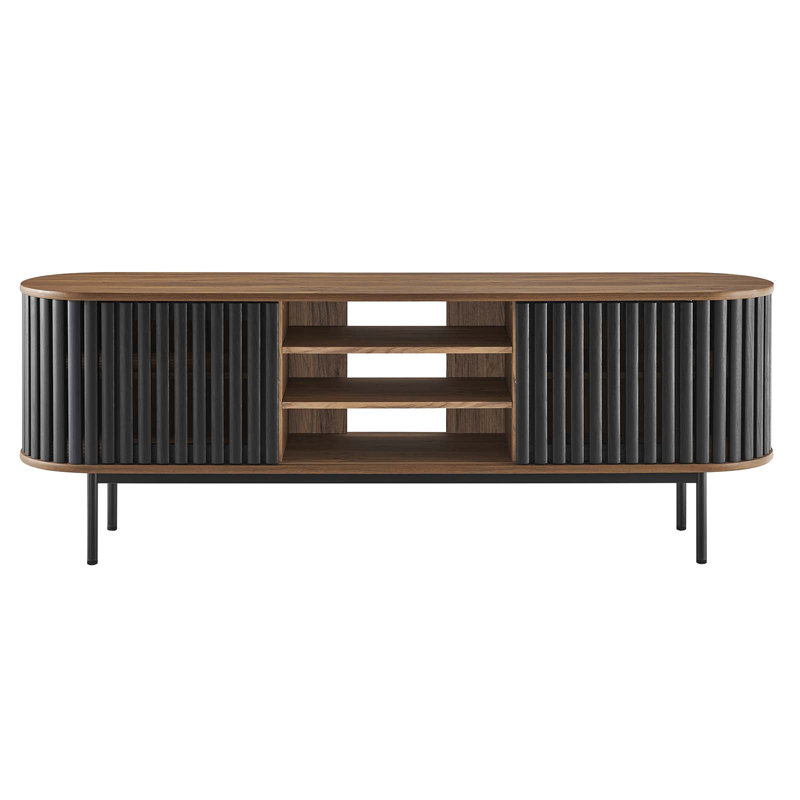 Modway 71'' W Storage Credenza, Walnut