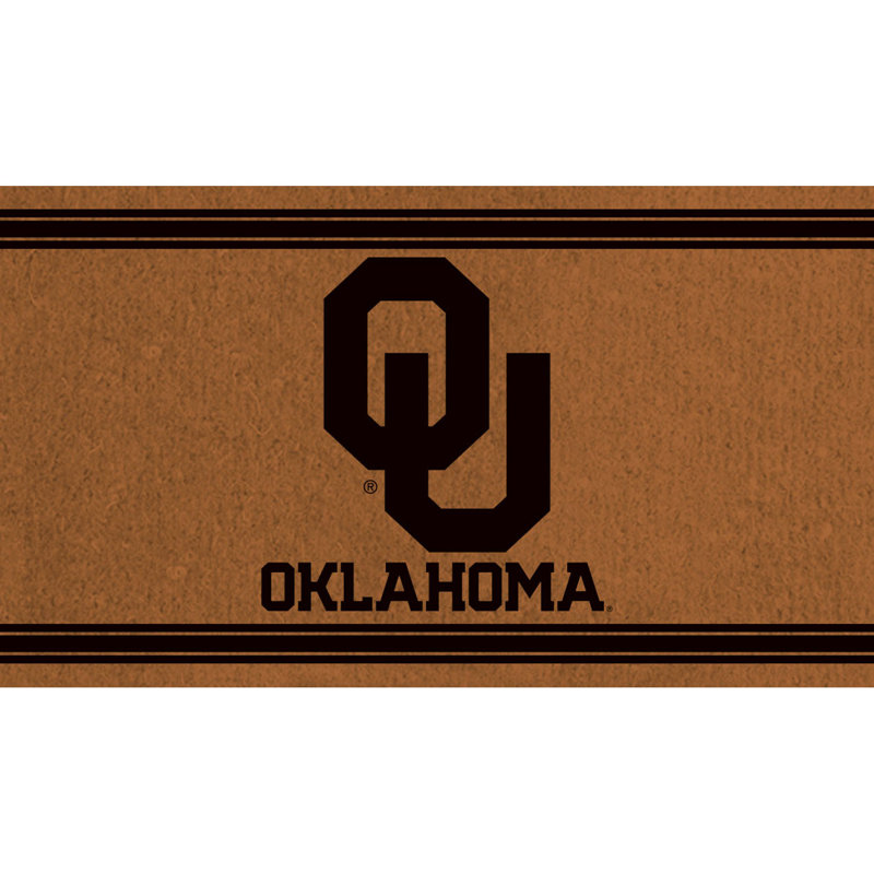 28 in. x 16 in. NCAA Indoor/Outdoor Doormat, Oklahoma