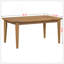 Excellente table basse d'extérieur en bois d'acacia pour un patio élégant