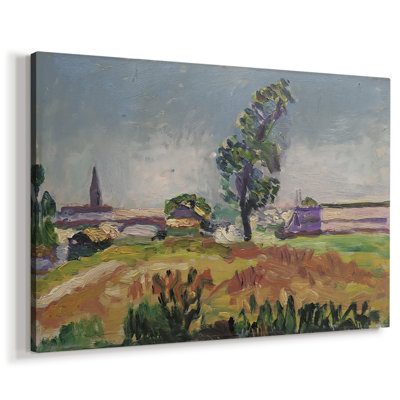 La Garonne à Toulouse-Henri Matisse-Toile tendue avec châssis-1899