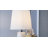 21“H Alabaster Table Lamp with night light
